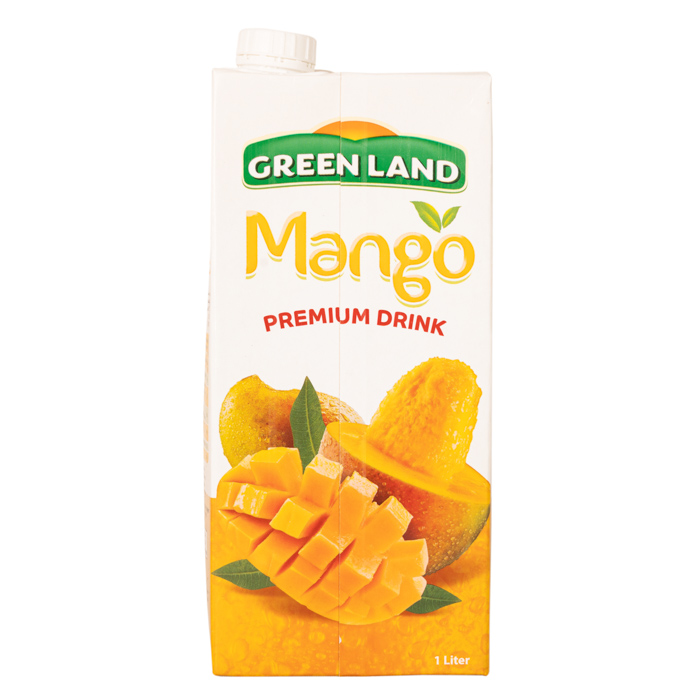 Mango flavored drink "Green Land".