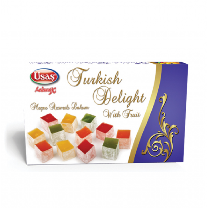 Turkish fruit-flavored sweets "Usas", 350g