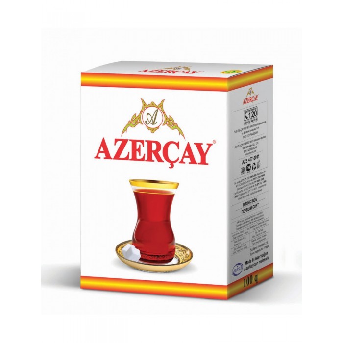 Black tea with bergamot "Azercay", 100g