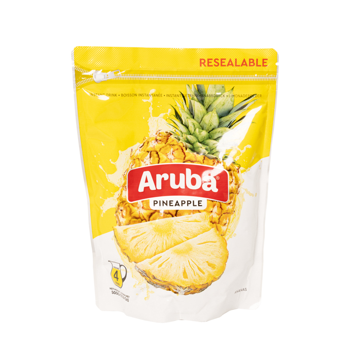 Ananasų skonio tirpusis gėrimas "Aruba".