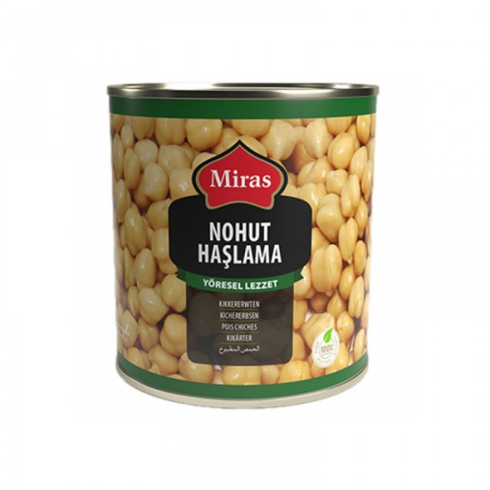 Canned chickpeas "Miras", 800g