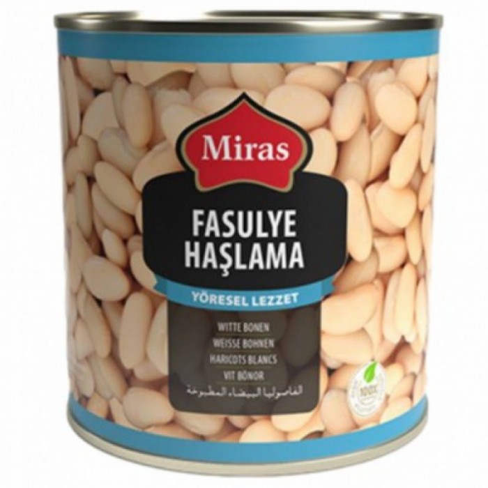 Canned white beans "Miras", 800g