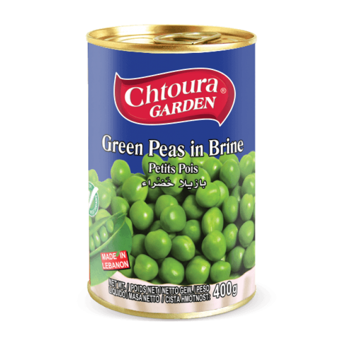 Canned green peas "Chtoura Garden", 400g