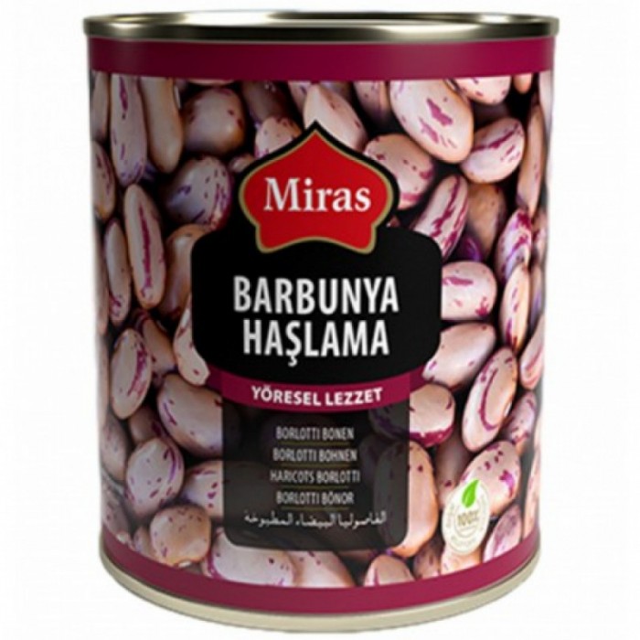 "Miras" konservuotos "Borlotti" beans, 800g