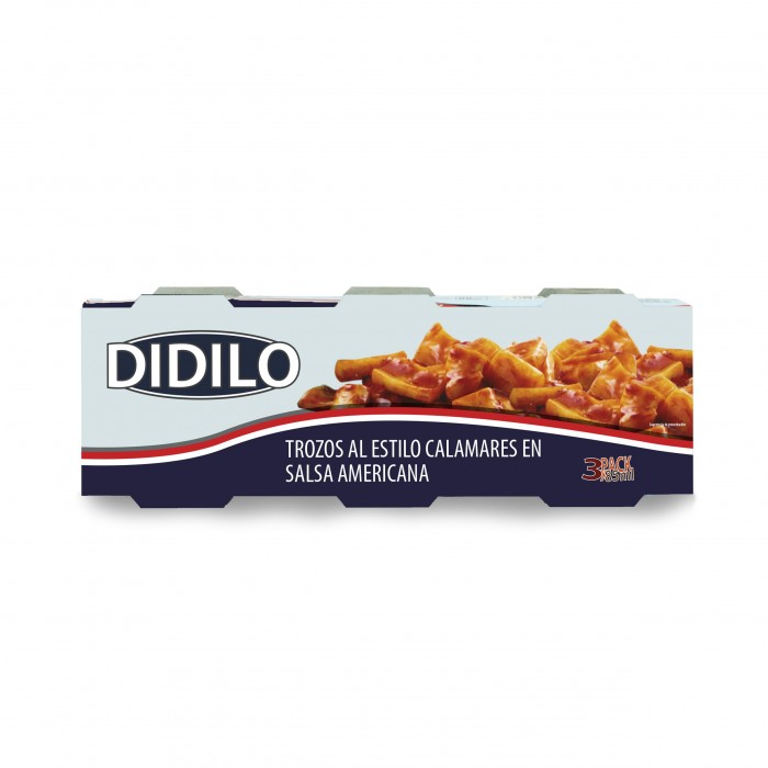 Squid in sauce (salsa), 3x78g "Didlo"