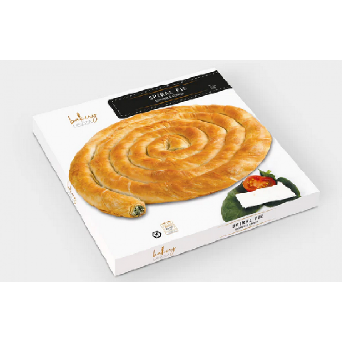 Rolled cake with spinach and feta cheese "bakery lezza", 800g
