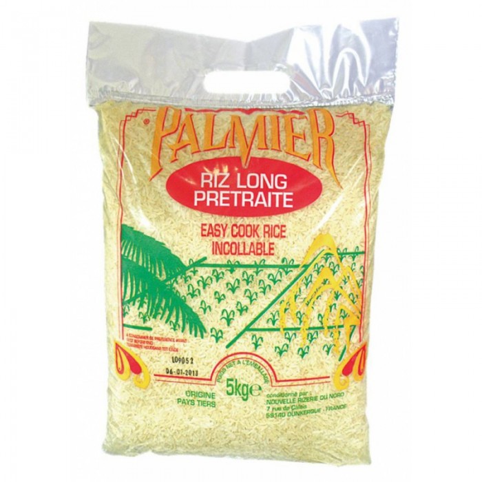 Ilgagrūdžiai plikyti ryžiai "Palmier", 1kg