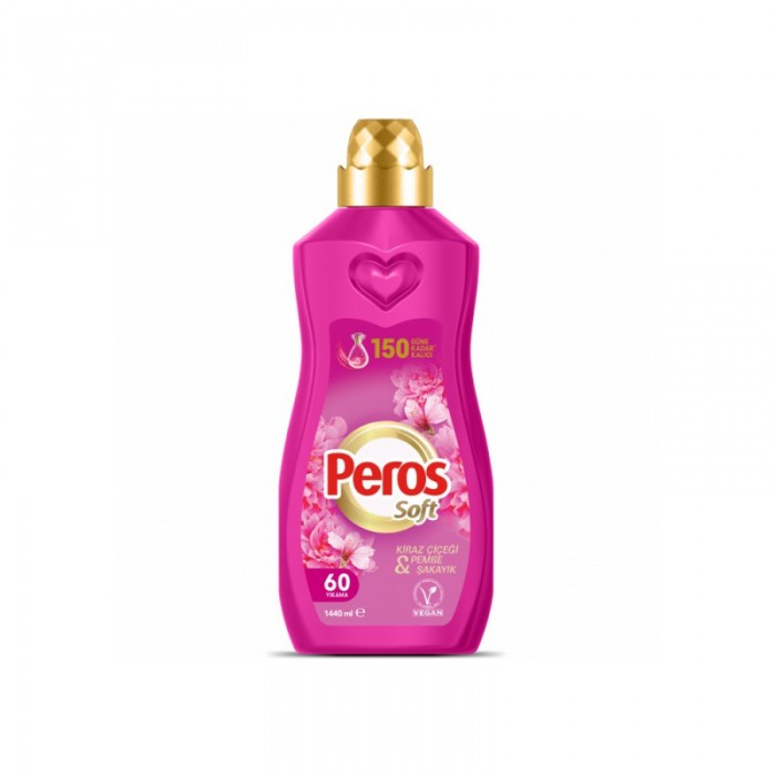 Fabric softener with the scent of roses and cherry blossoms "Peros"