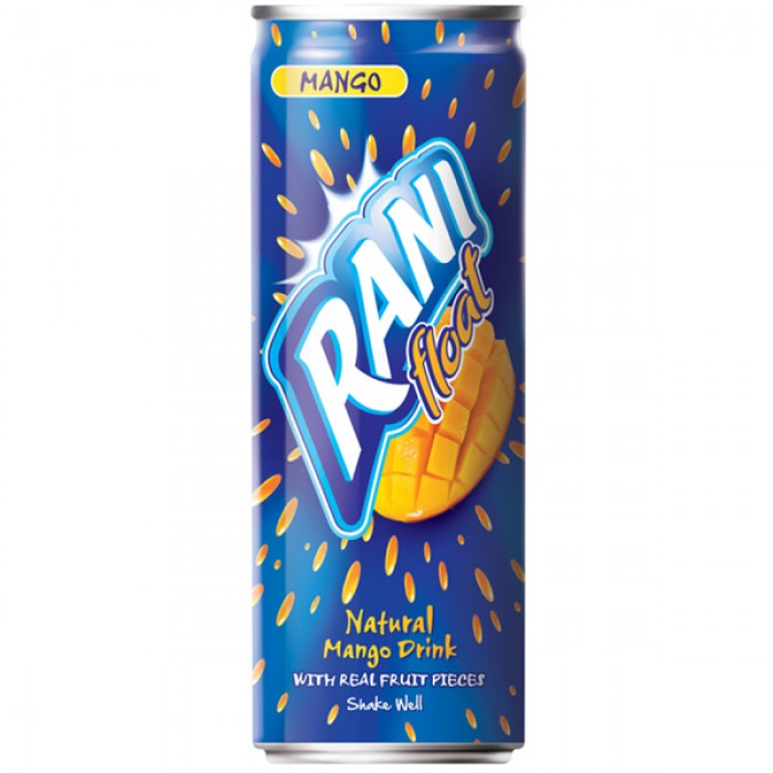 Mango-flavored juice drink with real pieces of fruit  "Rani" 