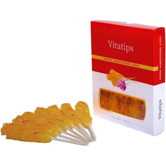 Sweets - sugar sticks with saffron "Vitatips".
