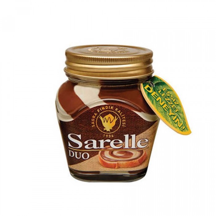 Hazelnut cream with milk and cocoa "Sarelle". 350 g