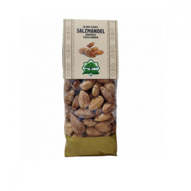 Baked and salted almonds with shells "Fistikci"