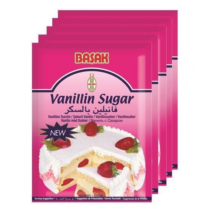 Vanilla sugar "Basak", 5x5g