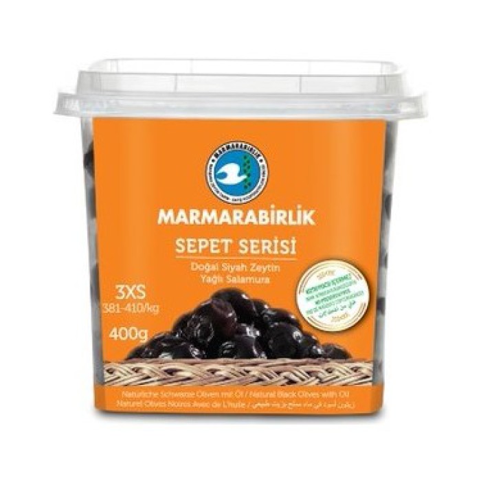 Natūralios alyvuogės su kauliukais ,,Marmarabirlik", 3XS