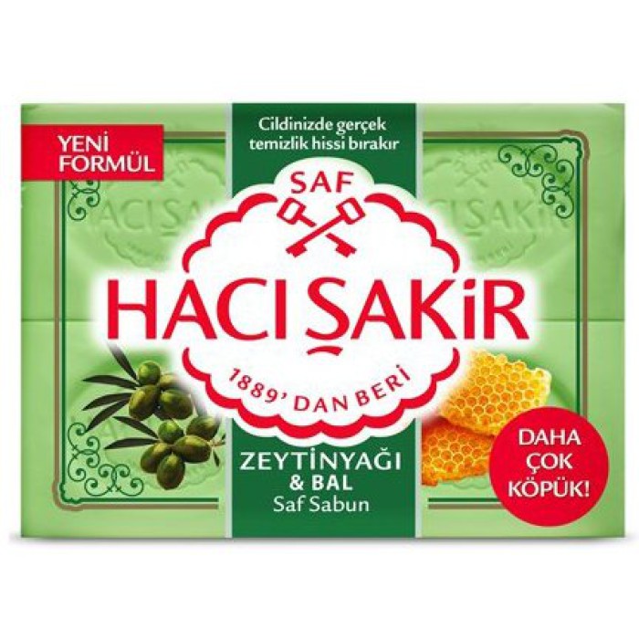Set of soaps with olive oil and honey extract "Haci sakir"