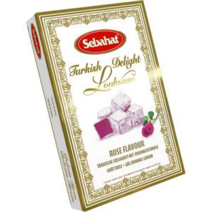 Turkish sweets with rose aroma "Sebahat"