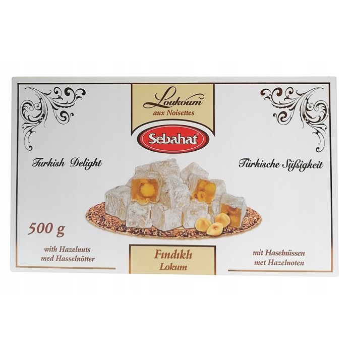 Turkish sweets with hazelnuts "Sebahat"