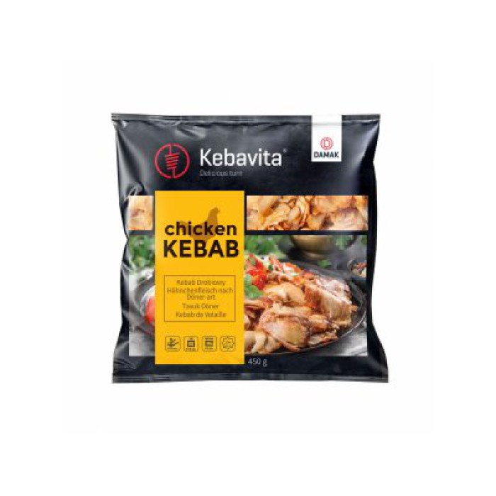 Frozen chicken kebab meat "Kebavita"