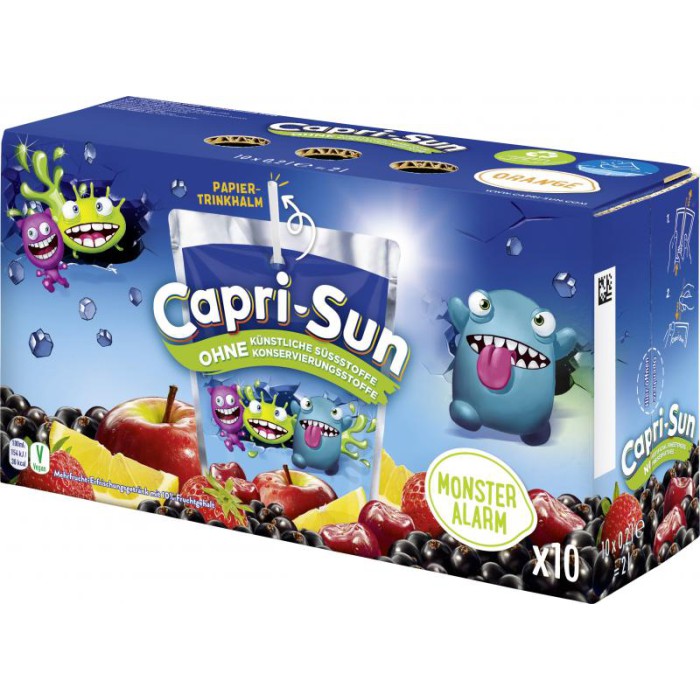Fruit juice, without artificial sweeteners (10x0.2l) "Capri- sun" 