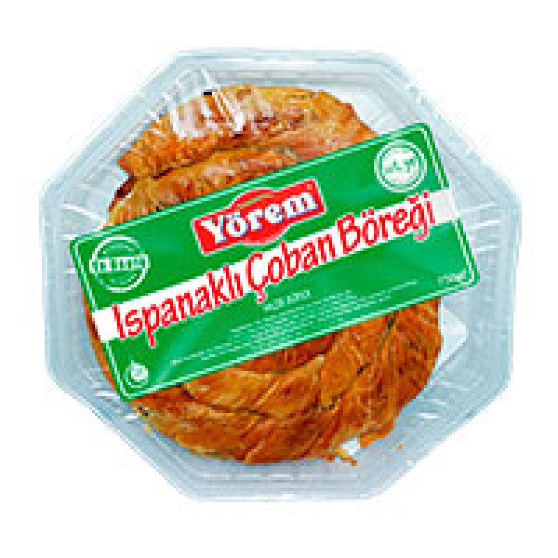 COUNTRY STYLE LAYER PIE WITH CHEESE AND SPINACH "YOREM".