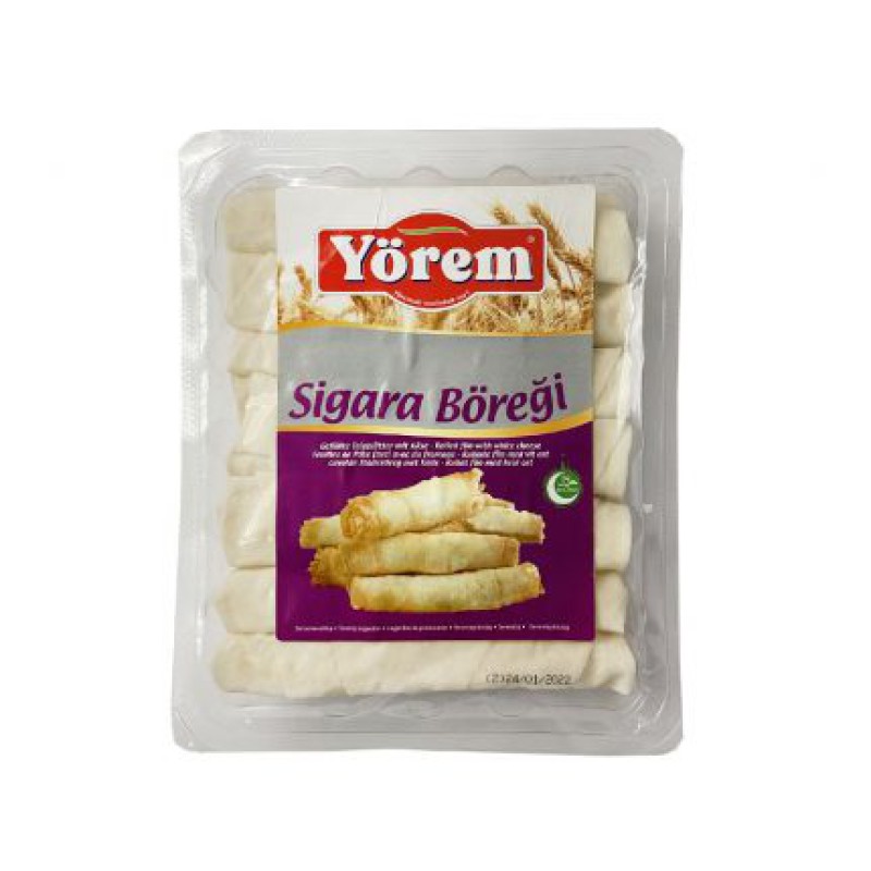 Filo rolls with white cheese "Yorem"