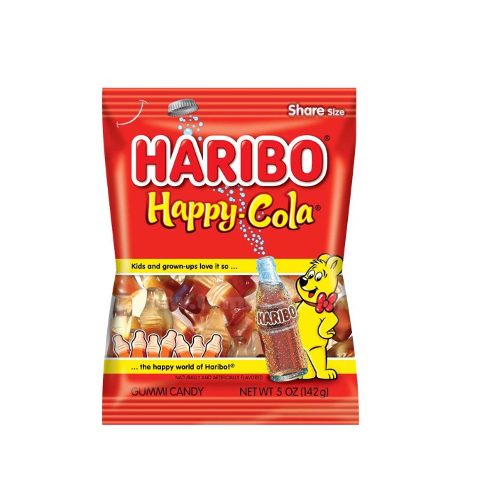 Cola-flavored gummies "Haribo"
