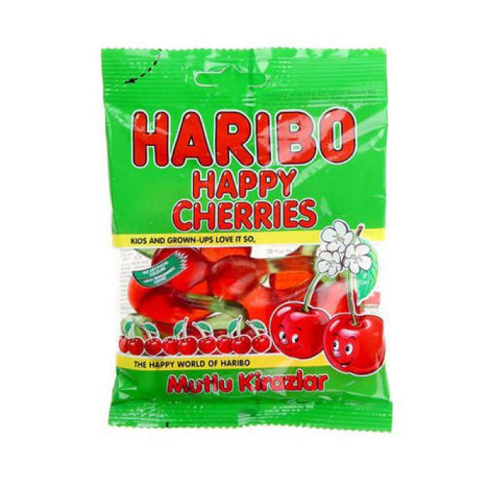 Cherry-flavored gummies "Haribo"